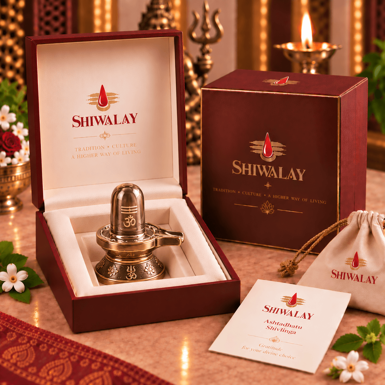 Ashtadhatu Shivling
